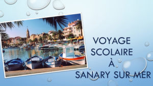Lire la suite à propos de l’article Voyage scolaire à Sanary-sur-Mer – 2018