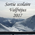 Sortie scolaire Valfréjus 2017
