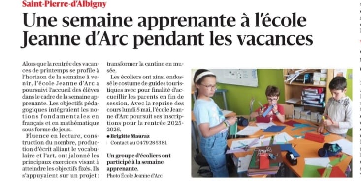 You are currently viewing vacances apprenantes
