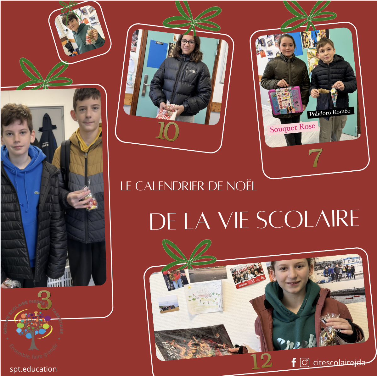 You are currently viewing Calendrier de Noël de la vie scolaire