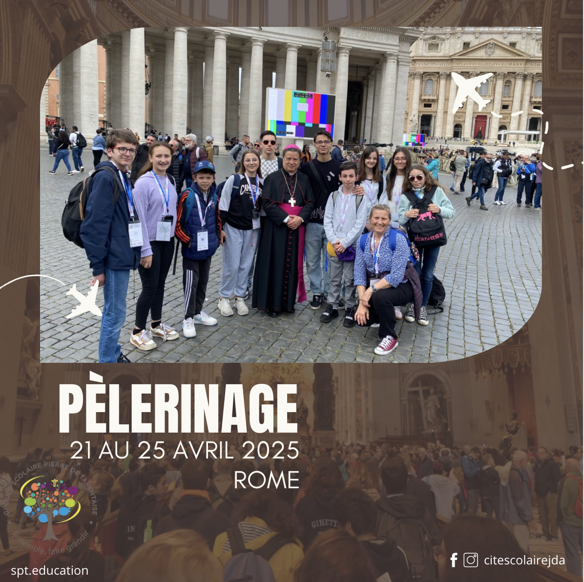You are currently viewing Pèlerinage à Rome